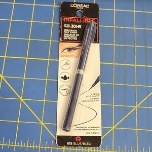 L'Oreal Infallible Precision Eyeliner 615 Blue New
